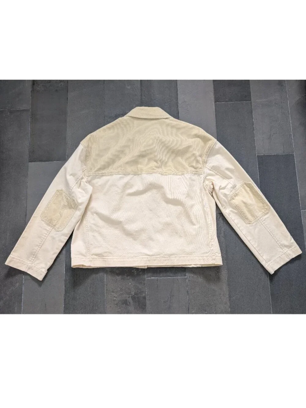 NWOT Madewell Chino Boxy Shirt Jacket - Picture 5 of 13